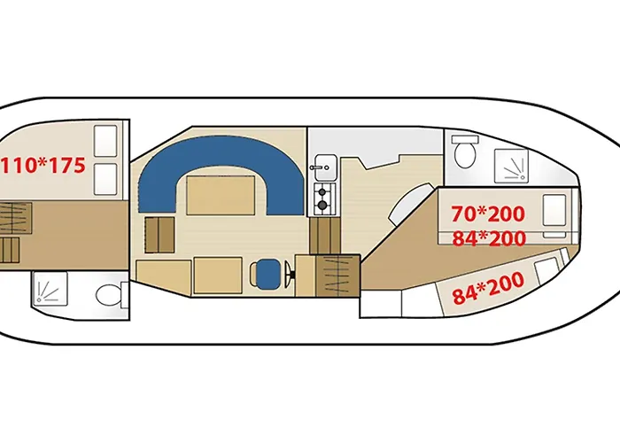 Unique à Bord D'iris - Pénichette 5 Pers. - Api-1-46-11 * Chenillé-Changé