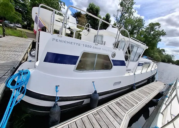 Bateau-hôtel Unique à Bord D'iris - Pénichette 5 Pers. - Api-1-46-11 *